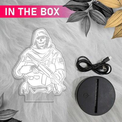 Call Of Duty Character Night Lamp